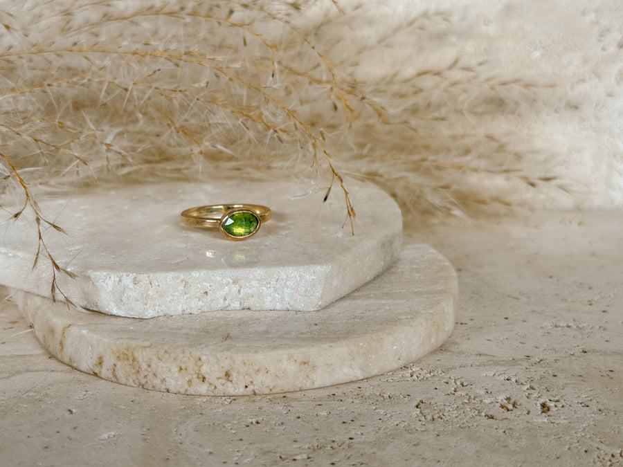 Peridot 14k Gold Fill Ring