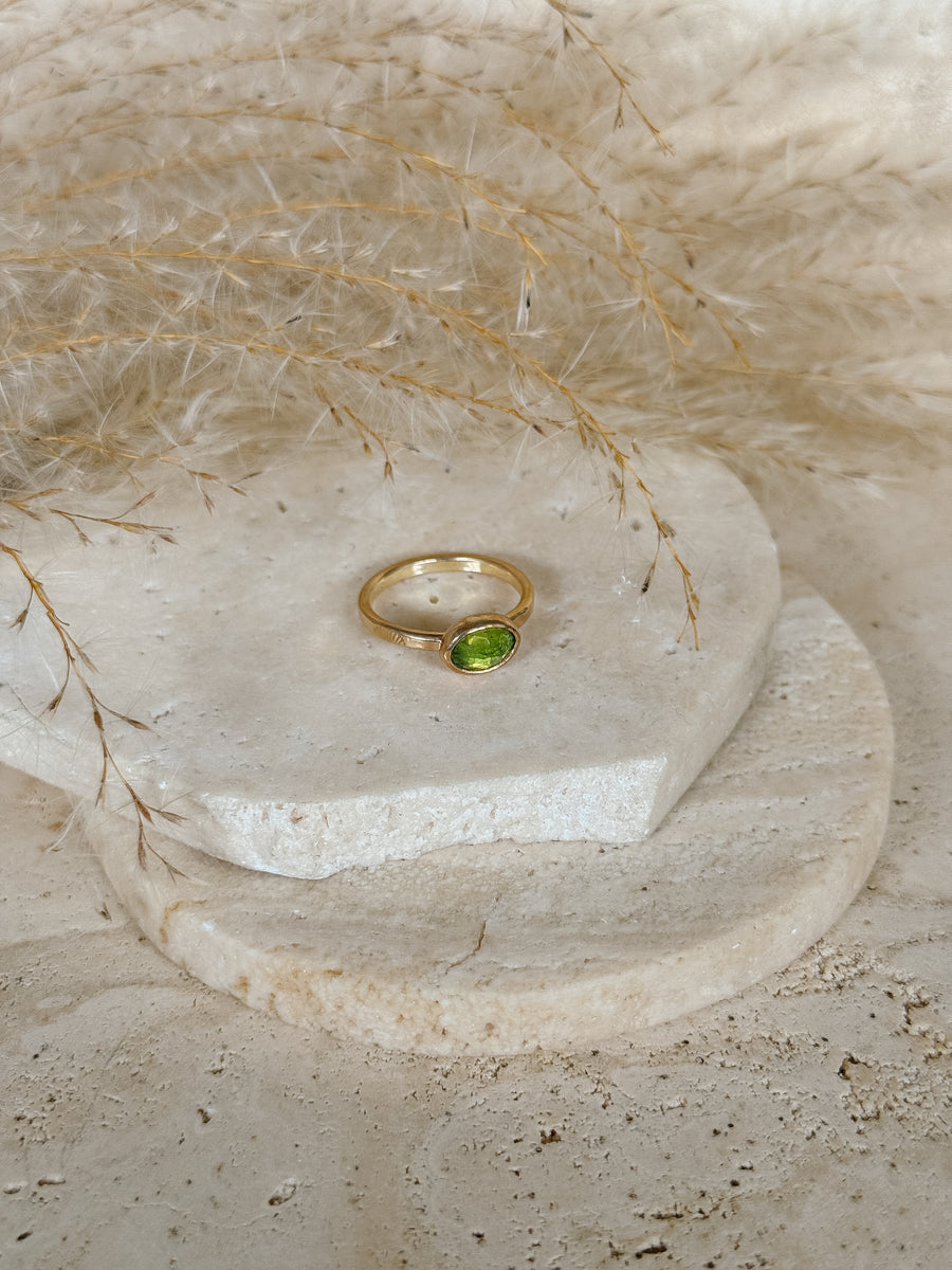 Peridot 14k Gold Fill Ring