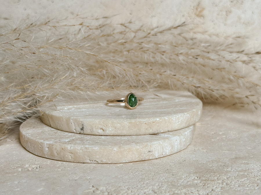 Peridot 14k Gold Fill Ring