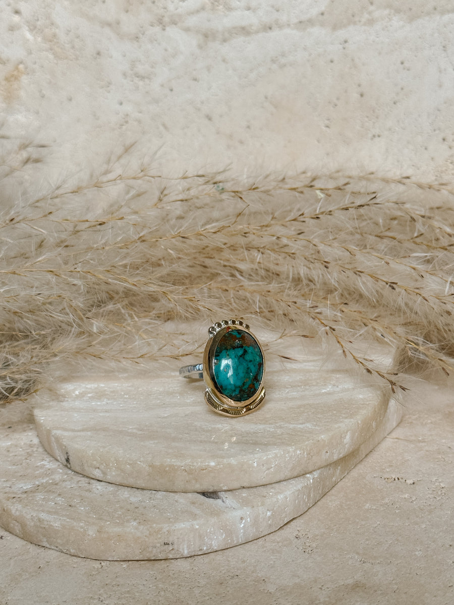 Turquoise 14k Gold Filled Ring