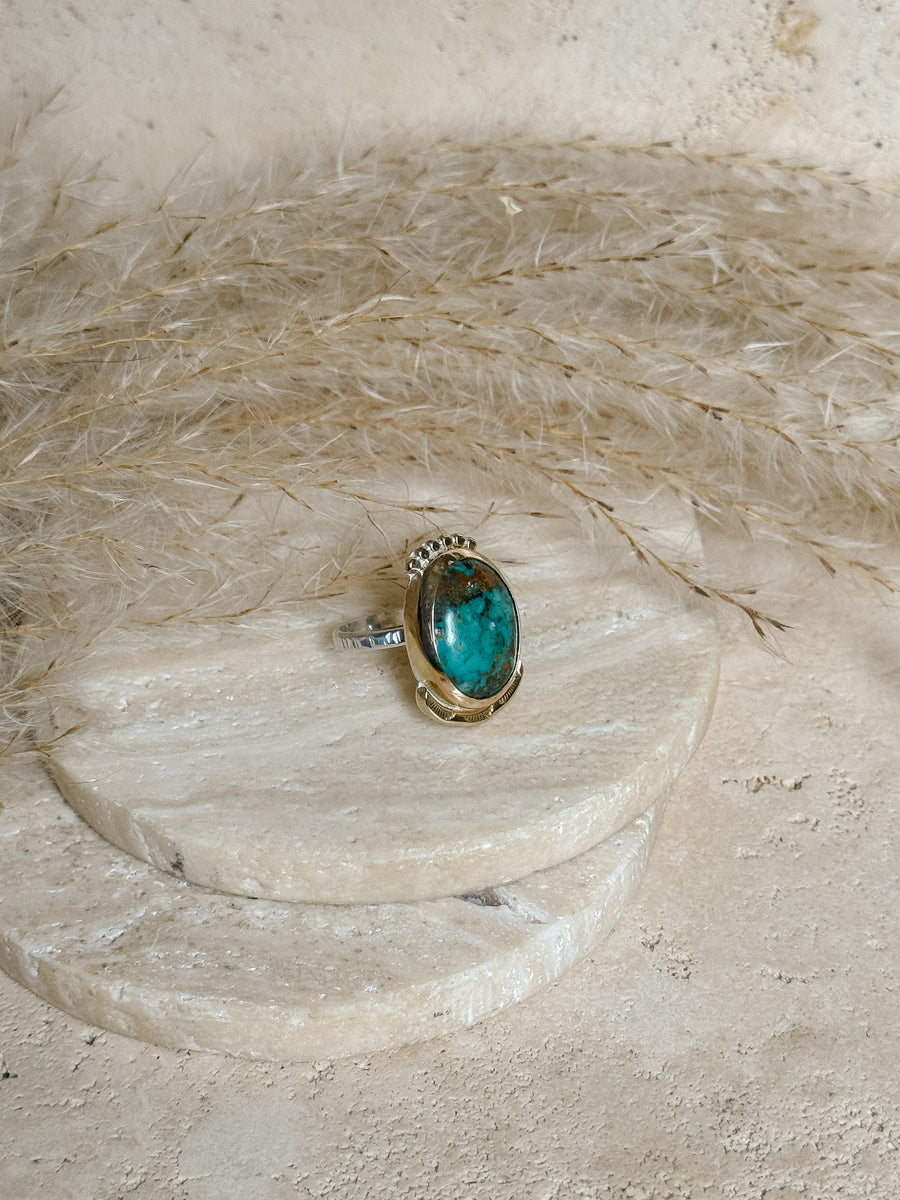 Turquoise 14k Gold Filled Ring