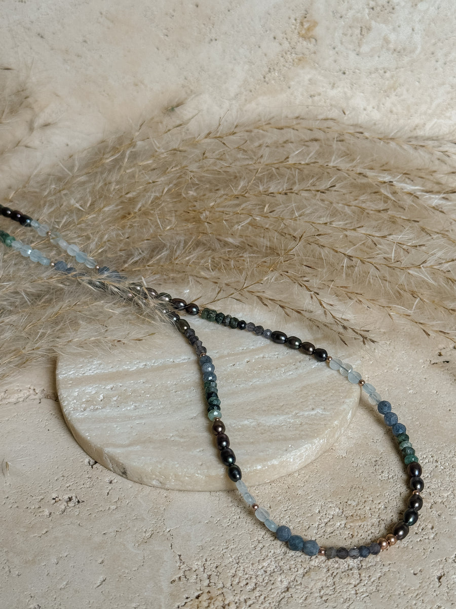 Nightfall Pearl Necklace
