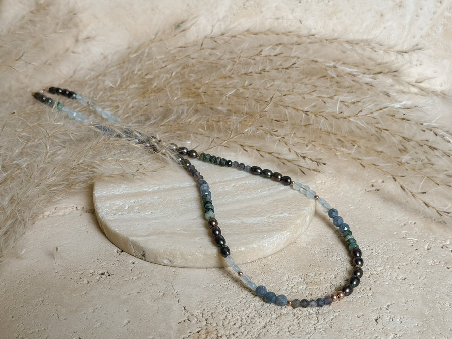 Nightfall Pearl Necklace
