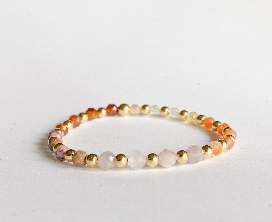 Sunset Ombré Bracelet - Salt + Sage